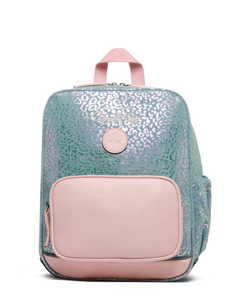 Rugzak 2 Compartimenten Cameleon Blauw vintage fantasy SD33 ander zicht 7